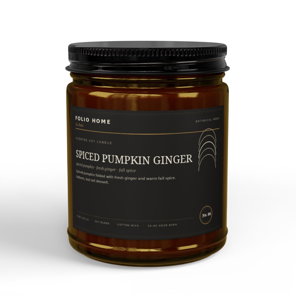 No. 06 Spiced Pumpkin Ginger candle