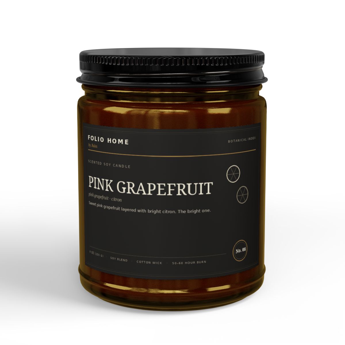 No. 08 Pink Grapefruit candle
